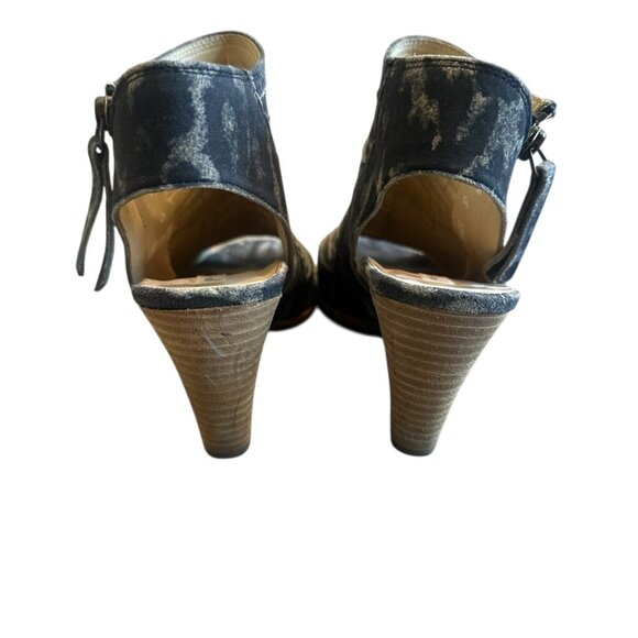 Paul Green Cayanne Peep Toe Sandals Ankle Booties w/ Heels Size Size 7.5 Women's - Picture 6 of 12